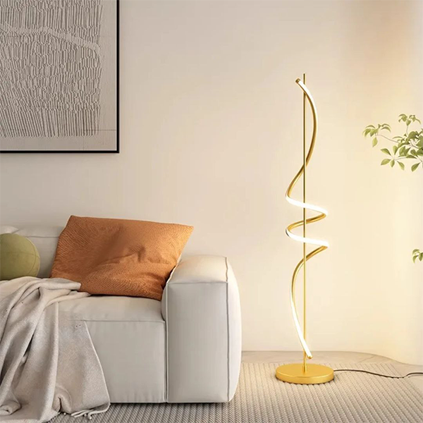 Modern Spiral Floor Lamp