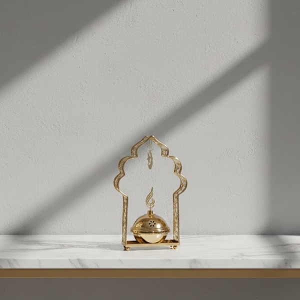 Modern Metal Incense Burner-847