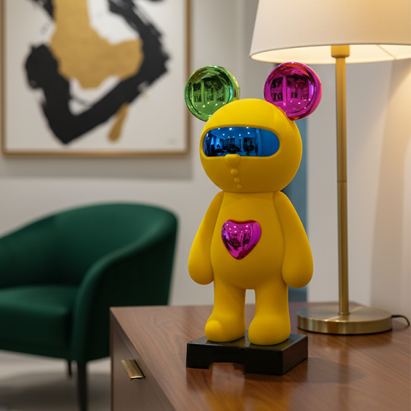 Spaceman Bear Figurine