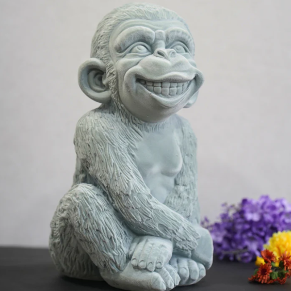 Funny monkey decoration