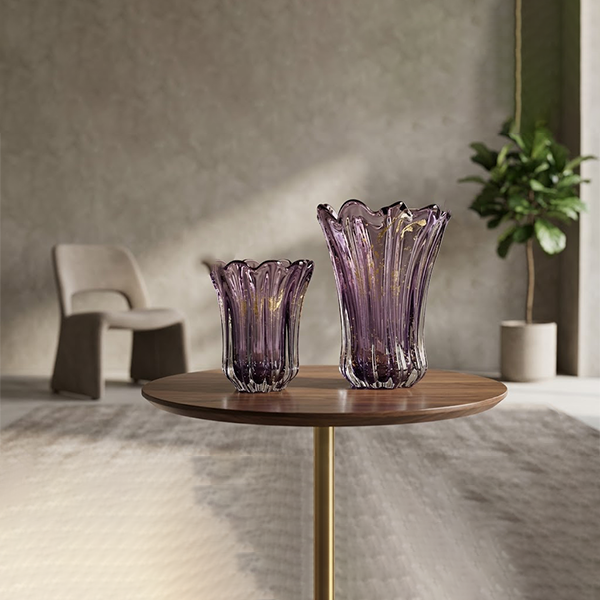 Purple Vases Set-MM205