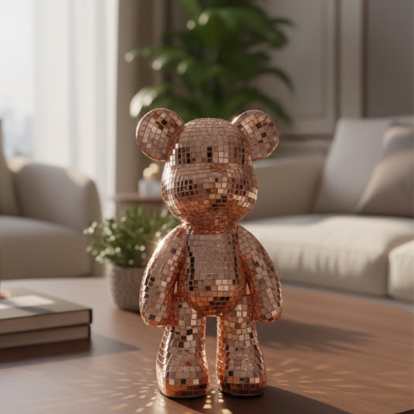Sparkling Mosaic Bear-DT33