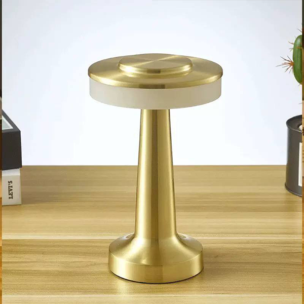 Rechargeable Gold Table Lamp-MM125