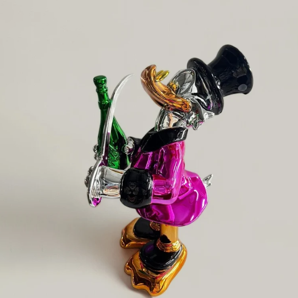 Scrooge McDuck Chrome Figurine-GH77