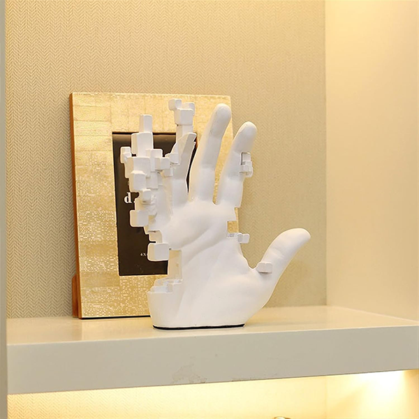 White Hand Decor