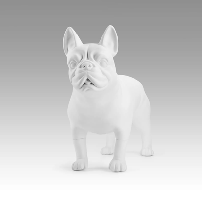 Modern White Dog Decoration-MM72