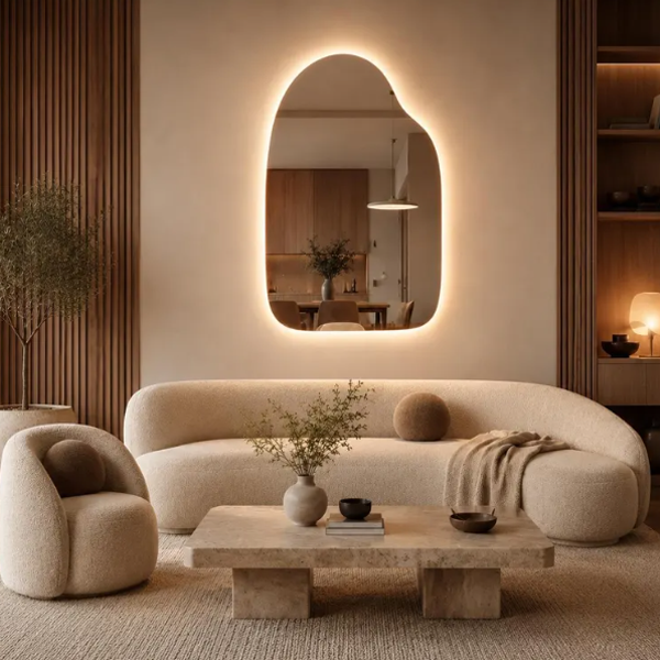 Asymmetrical Modern Vanity Mirror-LM13