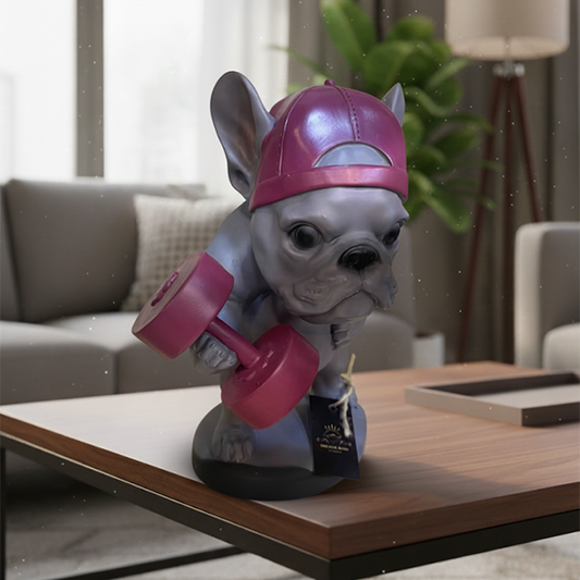 French Bulldog in Pink Cap-MM114