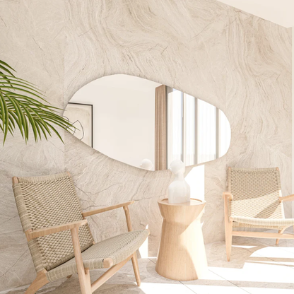 Modern Shape Mirror With LED-M07