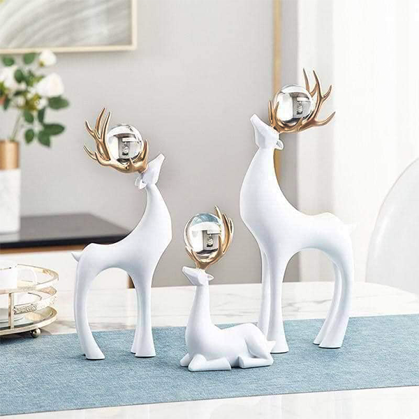 Crystal Deer Decor Set-DT05