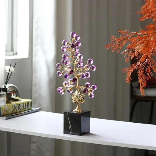 Purple grapes modern decor