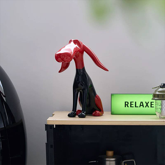 Abstract Dog Sculpture-MM122