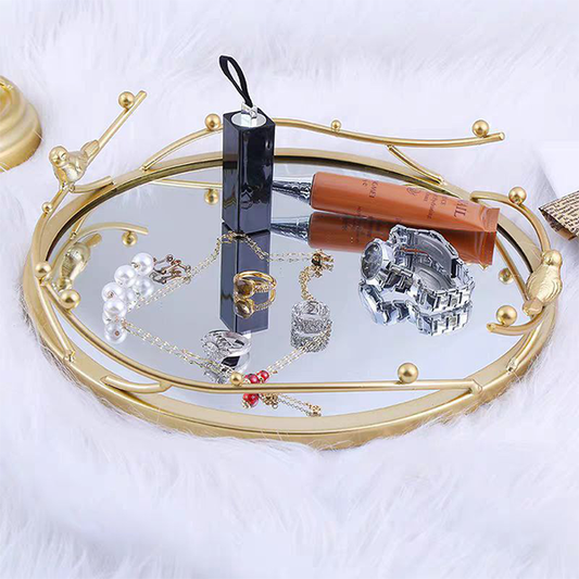 Decorative Mirrored Tray-DS01