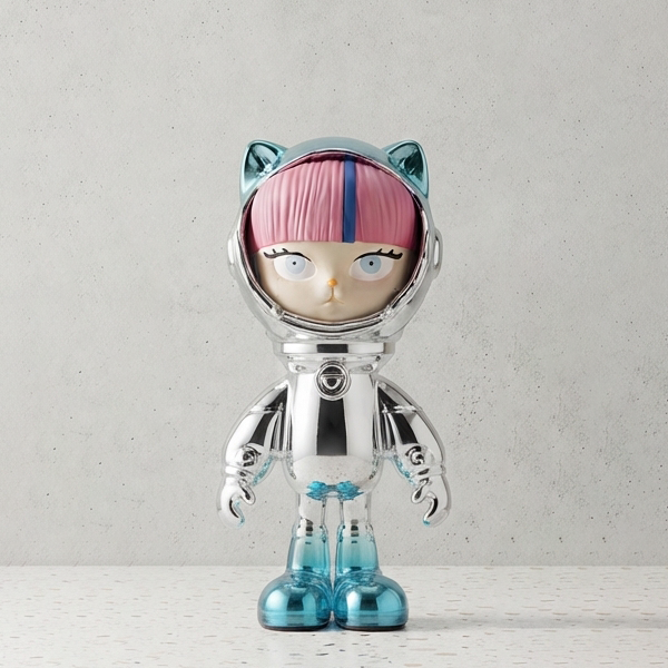 Modern Astronaut Cat Figurine-MM238