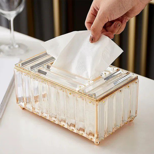 Crystal tissue box