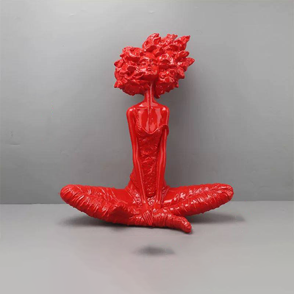 The Blooming Mind Red Figurine-MM192