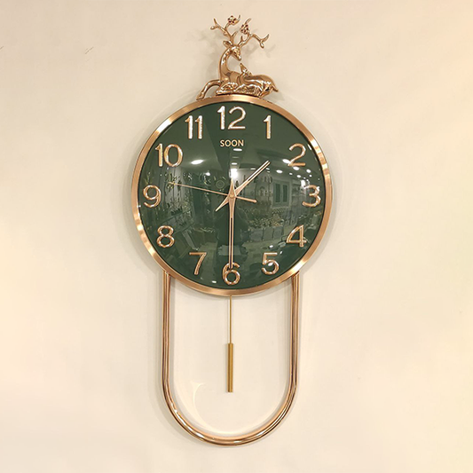 Modern Acrylic wall clock 35X70 cm-121om
