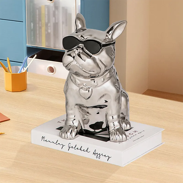 Modern dog tissue box-AR05