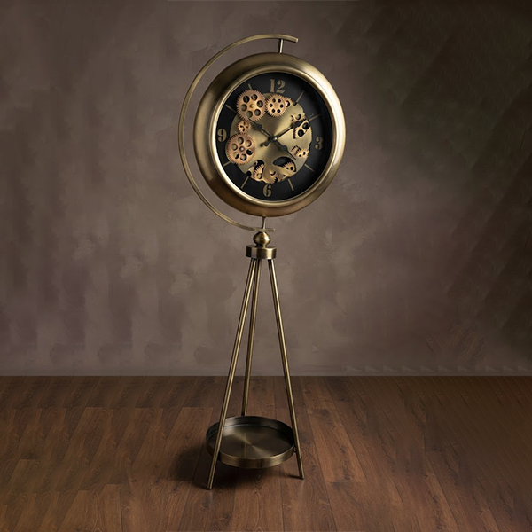 Industrial Gear Floor Clock-MM237