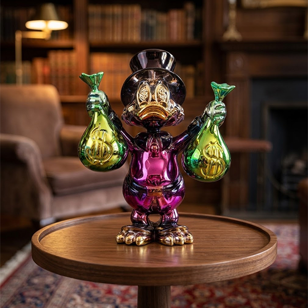 McDuck Metallic Wealth Statue-GH100