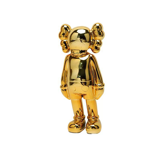 Gold Cartoon Character Decorative Statue-MM94