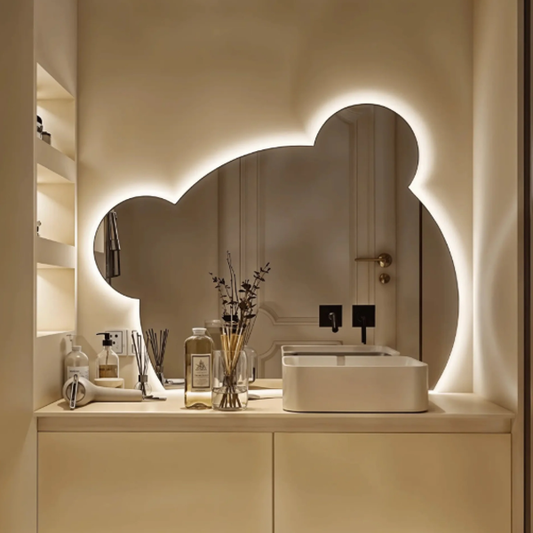 Modern Bear Mirror With LED-M15