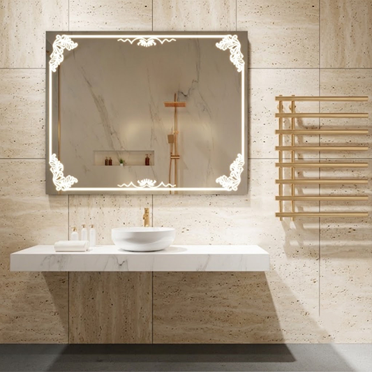 Baroque Dimmable LED Mirror-LM01