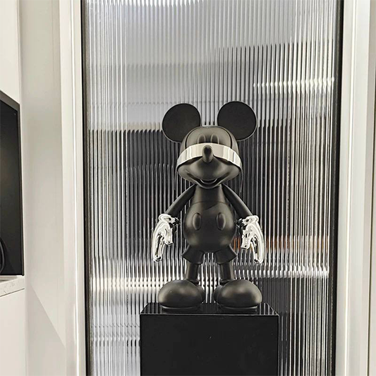 Modern Black Mickey Mouse Figurine-MM123