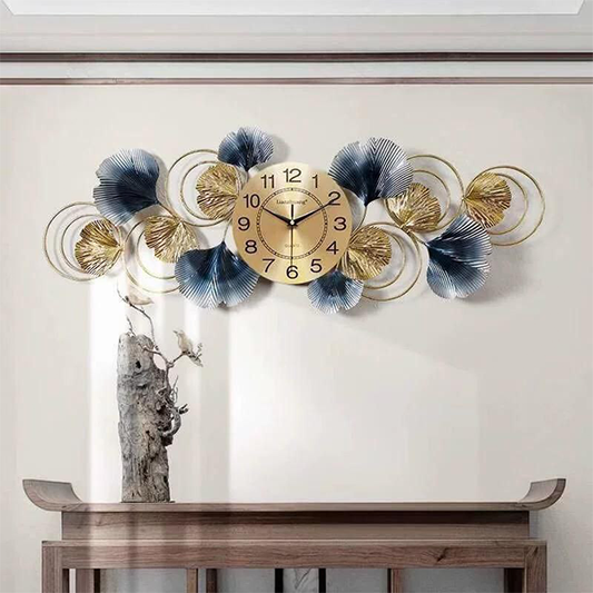 Modern metal wall clock 90X33 cm-MME56