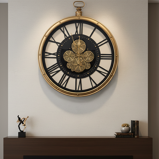 Industrial design wall clock-MM132