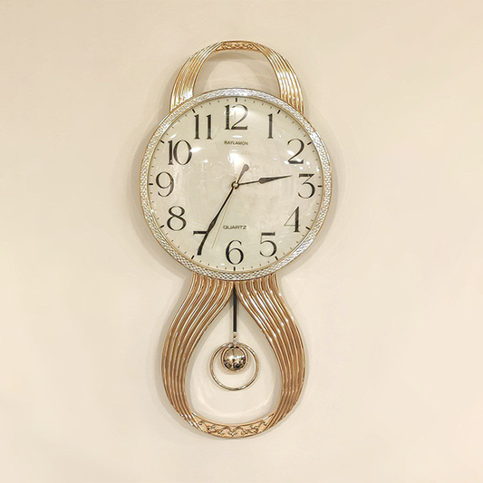 Modern Acrylic wall clock 32X70 cm-104om