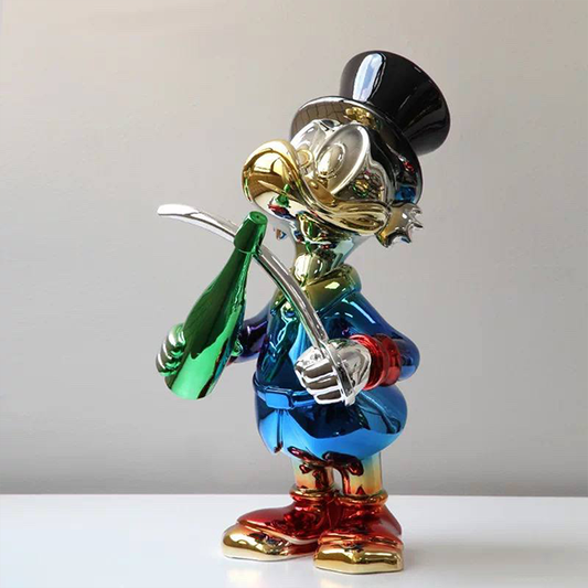 Scrooge McDuck Chrome Figurine-GH77