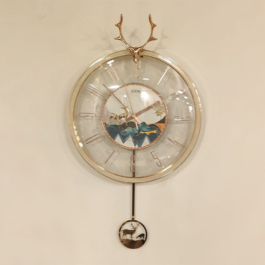 Modern Acrylic wall clock 36X65 cm-113om