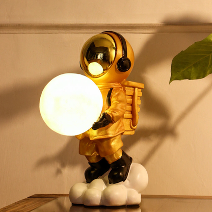 Golden Astro-Cloud Lamp