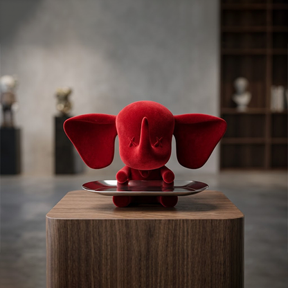 Velvet Elephant Decor Tray-MM200