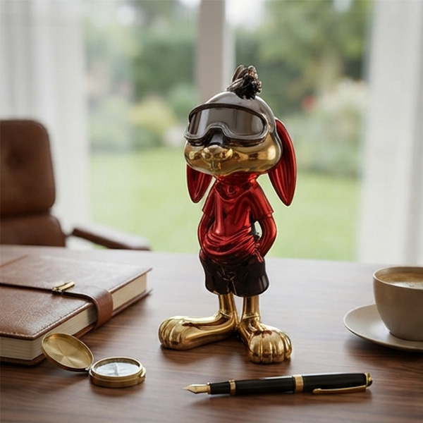 Chrome Rabbit Figurine-GH76