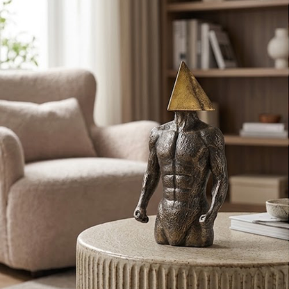 Man with Triangle