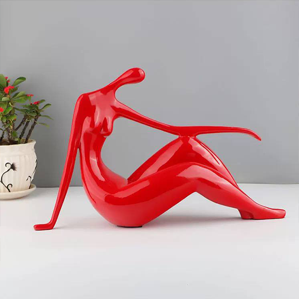 The Reclining Muse Porcelain Figurine-MM188