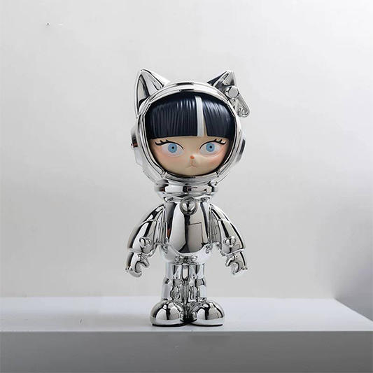 Astronaut Cat Decor Statue-MM102