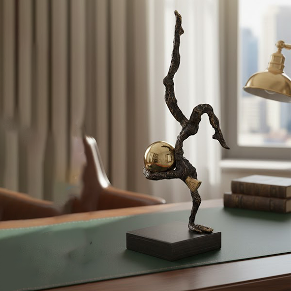 Artistic Balance Gymnast Statue-SH18