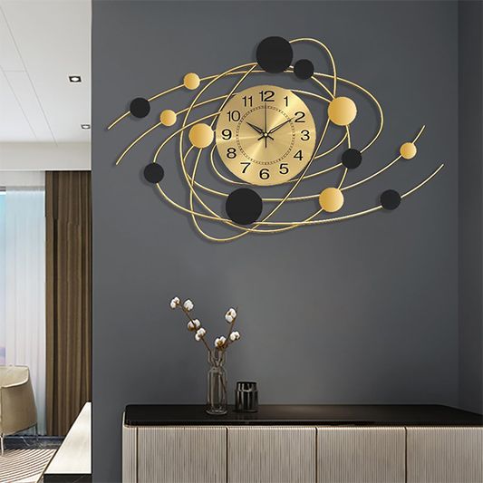 Modern metal wall clock 44X70cm-am 265