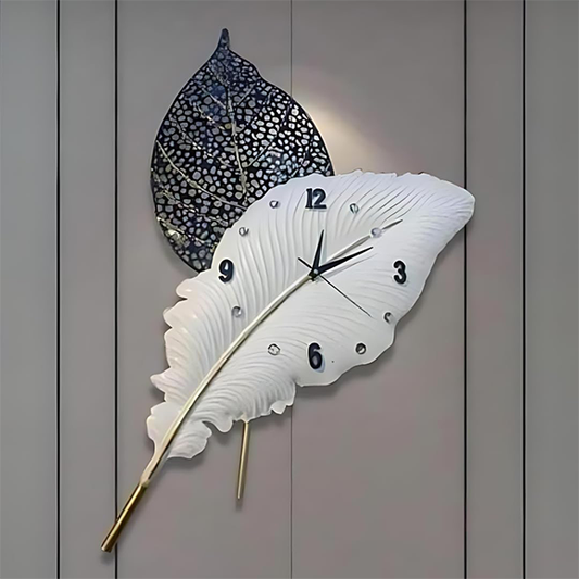 Modern metal wall clock 77X45 cm-GH07