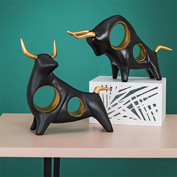 Bull decor set-DT06