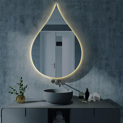 Modern Shape Mirror With LED-M14