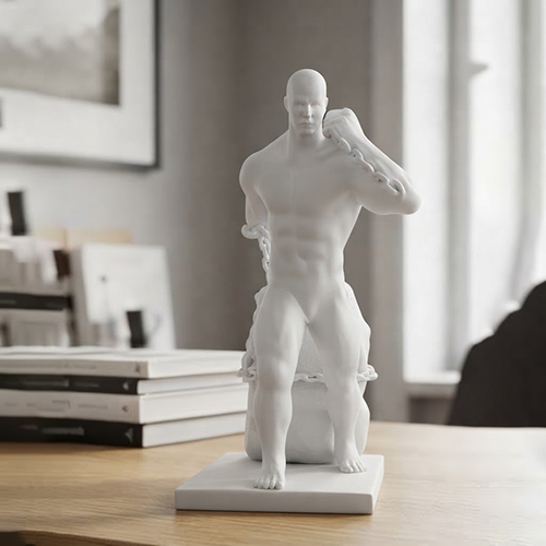 Strength & Freedom Resin Figurine-mm215
