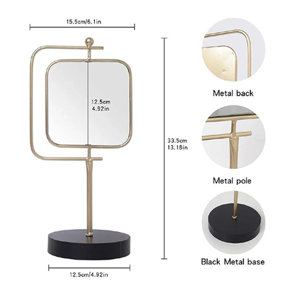 Metal stand mirrors-s 78/3
