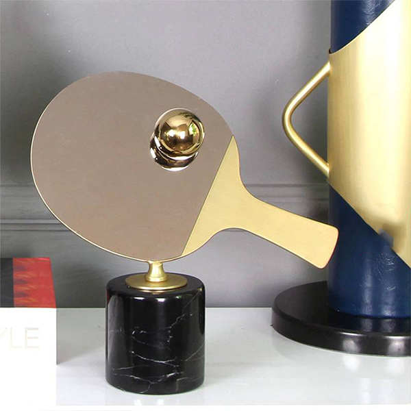 Luxury Table Tennis Racket Sculpture-LY12