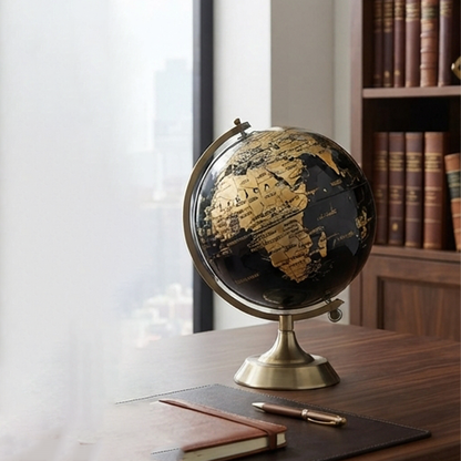 Decorative Globe Statue-GH115