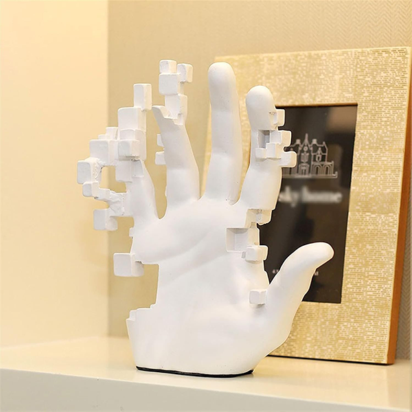 White Hand Decor