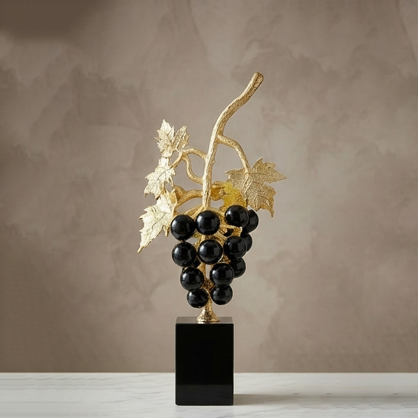 Vine Crystal Grape Figurine-MM242